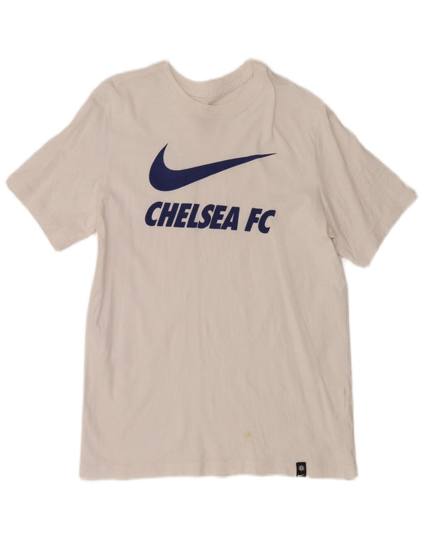 Nike Chelsea FC Graphic Camiseta para hombre, talla mediana, color blanco