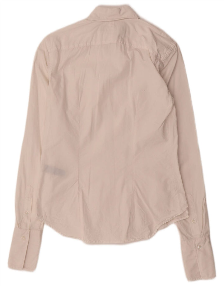 Ralph Lauren Camisa Formal para Mujer Algodón Blanco Mediano