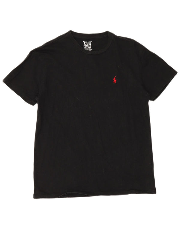 POLO RALPH LAUREN Camiseta para hombre Top Small Black Cotton