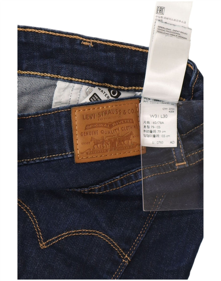 LEVI'S Vaqueros pitillo de talle alto 721 para mujer W31 L30 Lyocell azul