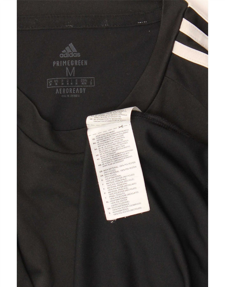 Adidas Hombre Aeroready Camiseta Top Mediano Negro Poliéster