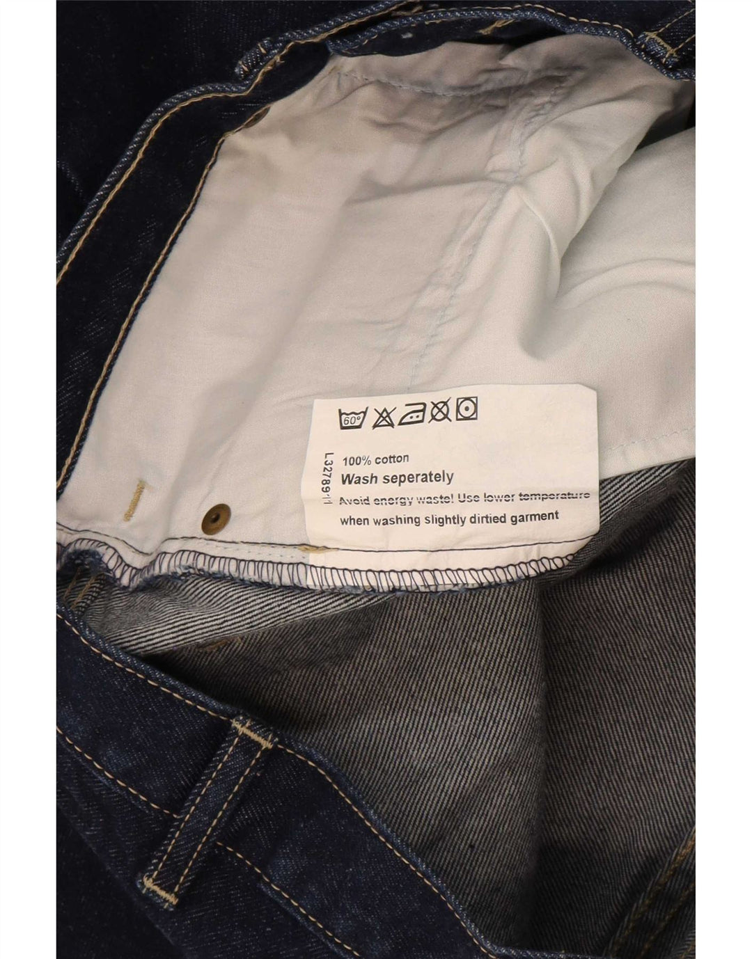 Blaklader Vaqueros rectos para hombre W34 L32 Algodón azul marino
