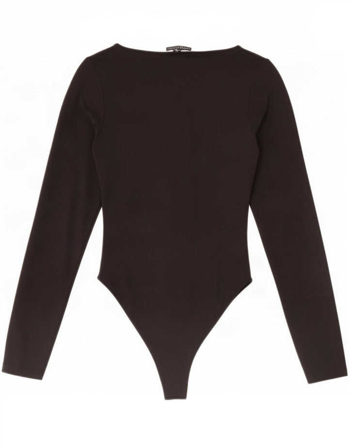 Zara Mujer Body UK 42 Mediano Poliamida Negro