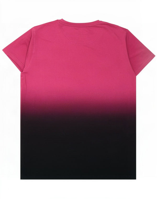 Camiseta Hollister Hombre Top Medium Rosa Colorblock Algodón