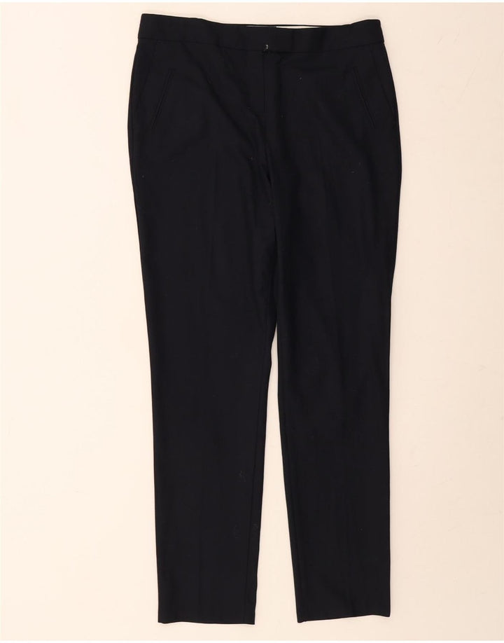 Marks & Spencer Pantalones chinos para mujer UK 12 Medium W32 L30 Azul marino