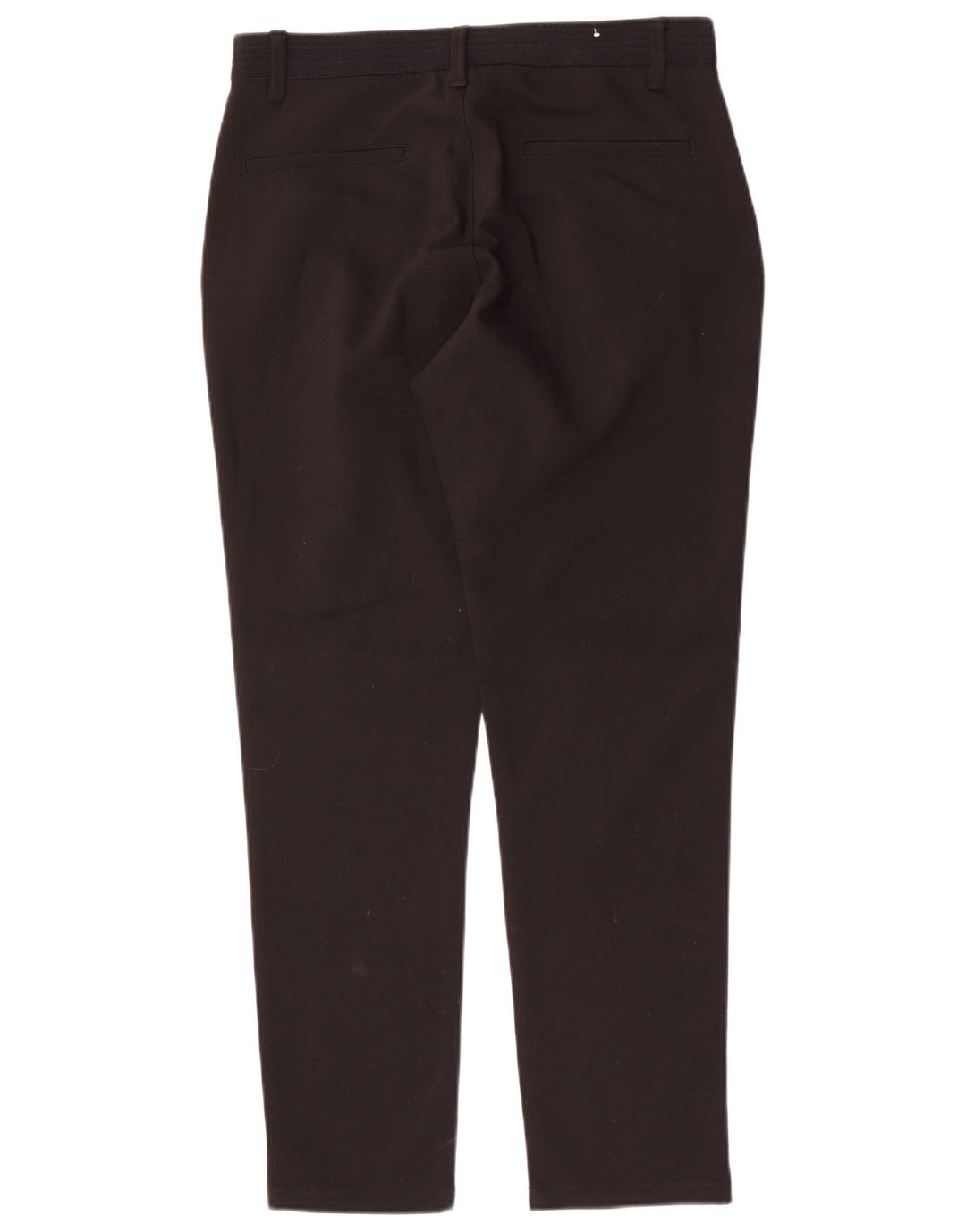 Zara Hombre Slim Chino Pantalón Mediano W31 L29 Algodón Negro
