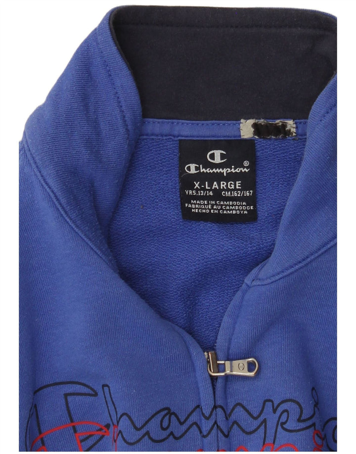 CHAMPION Chaqueta de chándal con gráfico para niños 13-14 años XL Azul