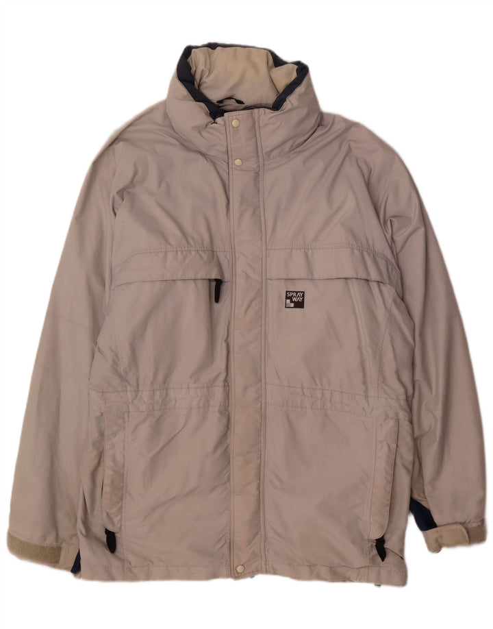 Sprayway Chaqueta cortavientos para hombre UK 42 XL Poliéster gris
