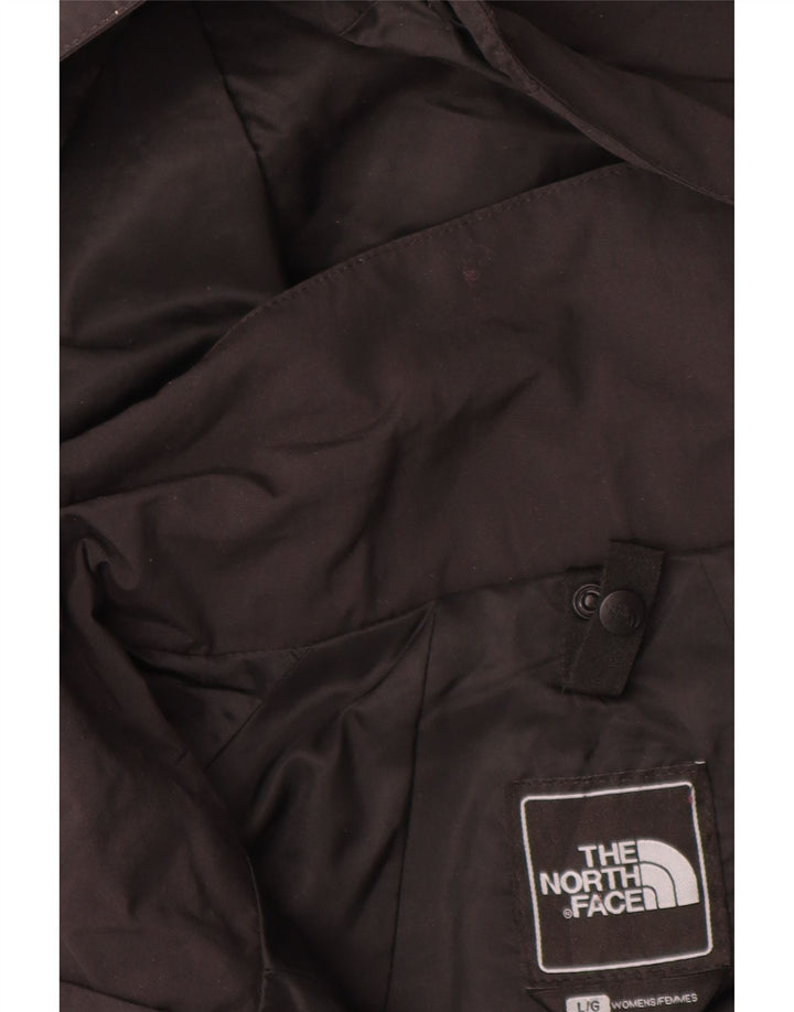 THE NORTH FACE Chaqueta impermeable con capucha Hyvent para mujer UK 46 Large Nylon negro