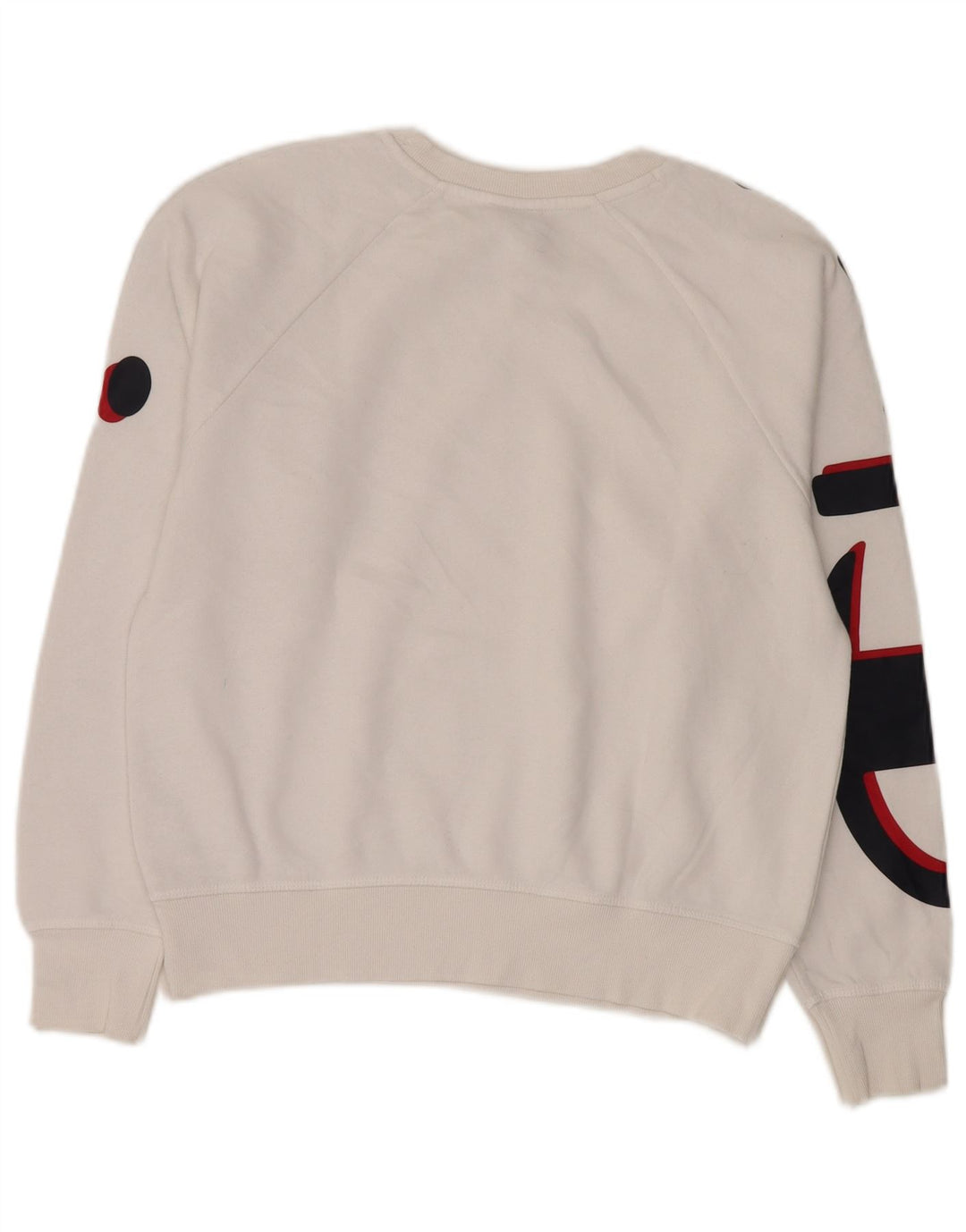Champion Sudadera con gráfico extragrande para mujer UK 10 Small White