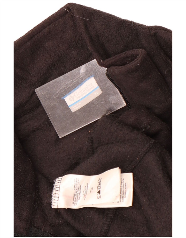 Columbia Chaqueta polar para hombre ES 42 XL Poliéster negro