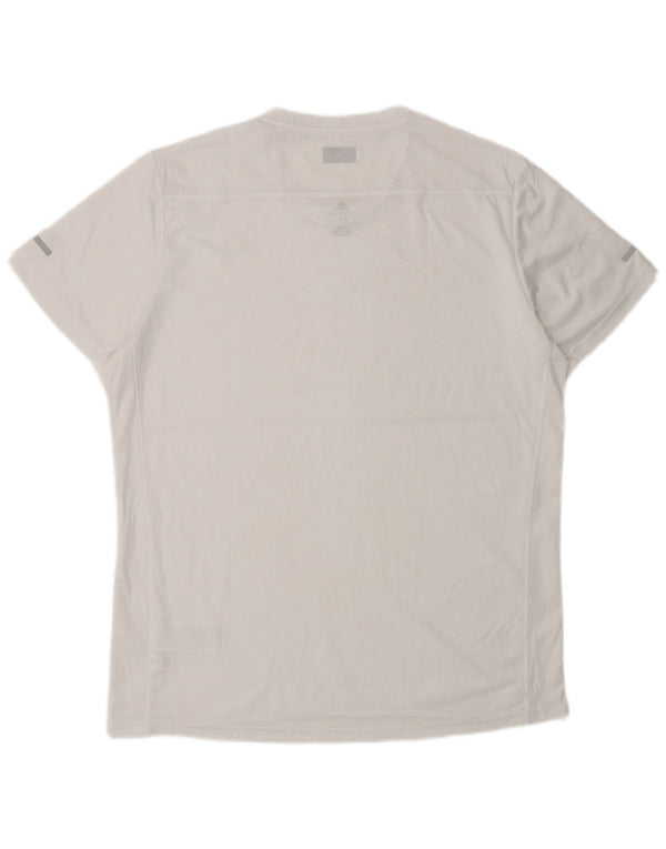 Adidas Hombre Aeroready Regular Camiseta Top Grande Blanco Poliéster Deportes