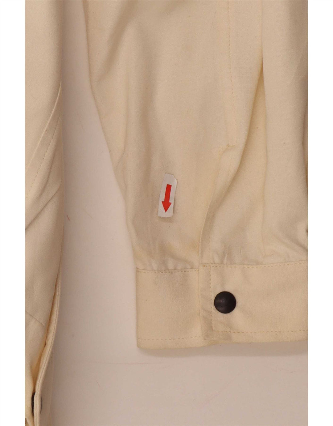 Alexander Chaqueta Bomber para Hombre IT 54 2XL Algodón Blanco Roto