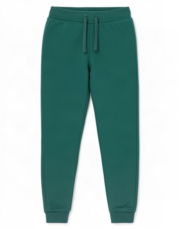 Benetton Pantalón Chándal Niña Joggers 10-11 Años XL Algodón Verde