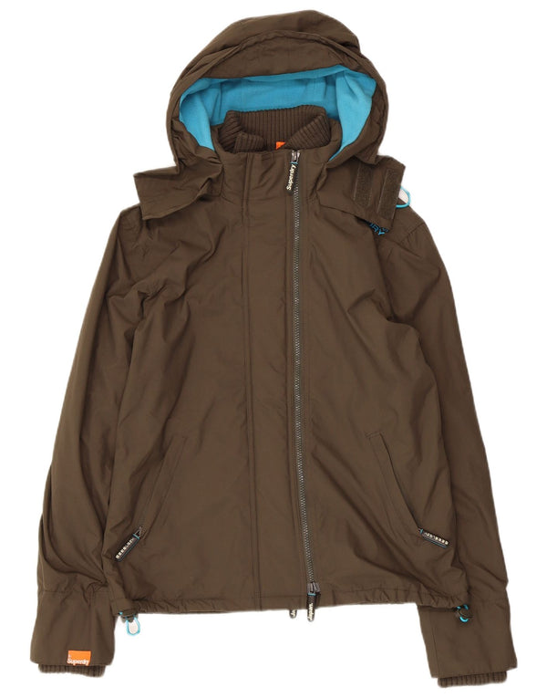 SUPERDRY Chaqueta cortavientos The Windcheater para mujer UK 40 Medium Khaki
