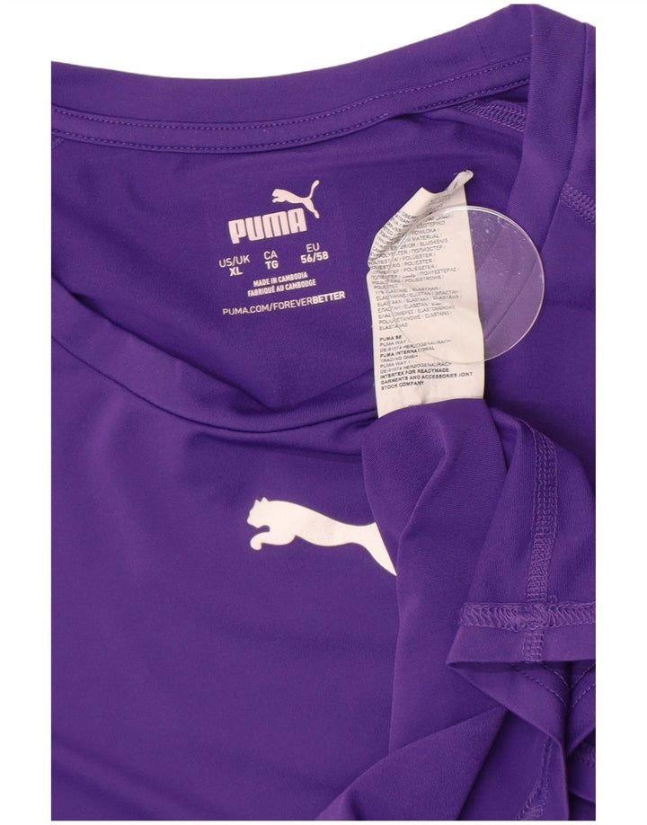Puma Mujer Top Manga Larga ES 40 XL Poliéster Morado