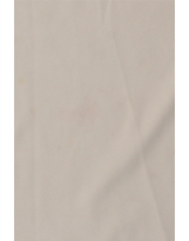 Nike Polo para hombre ES 38/41 Medio Blanco Colorblock Poliéster