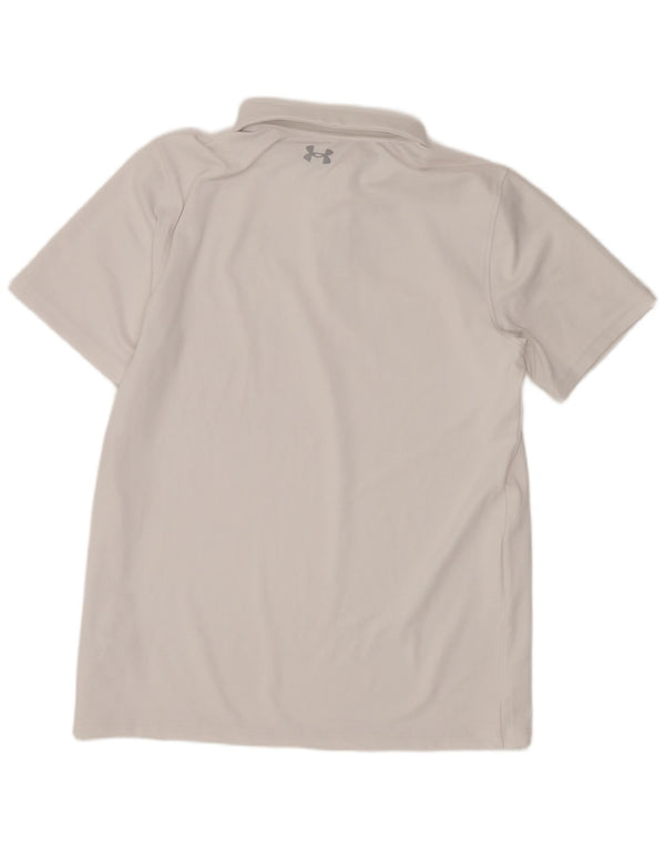 Polo Under Armour Niño 13-14 Años XL Blanco Poliéster