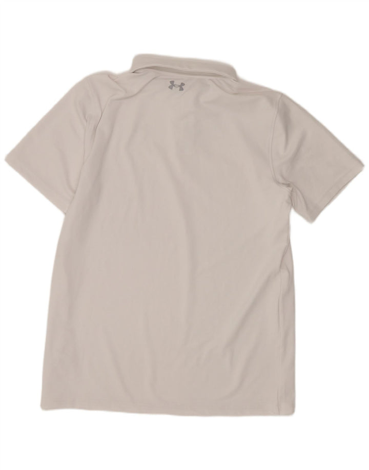 Polo Under Armour Niño 13-14 Años XL Blanco Poliéster