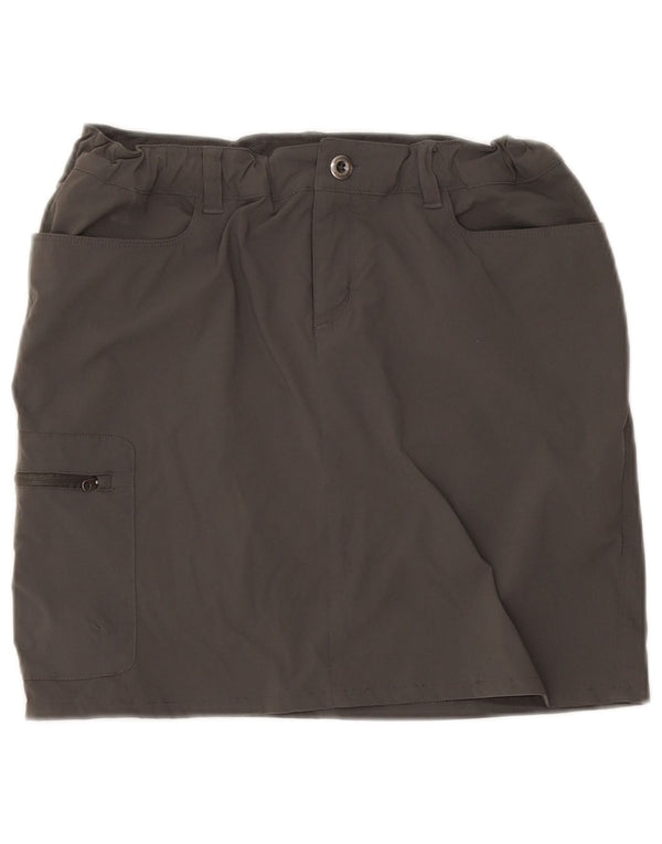 Patagonia Womens Cargo Skirt US 8 Medium W34 Grey Nylon