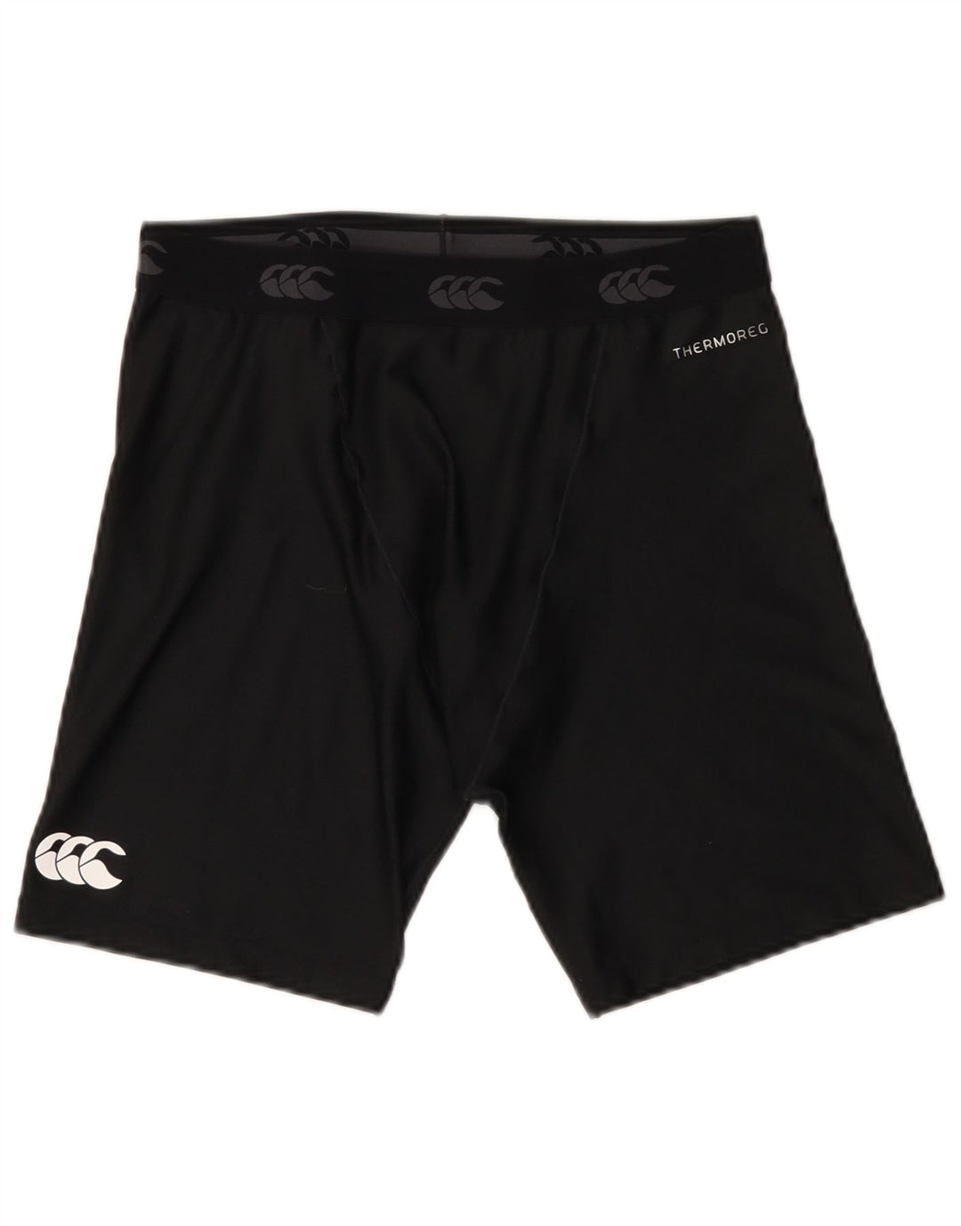 Canterbury Pantalones cortos deportivos gráficos para hombre XL Poliéster negro