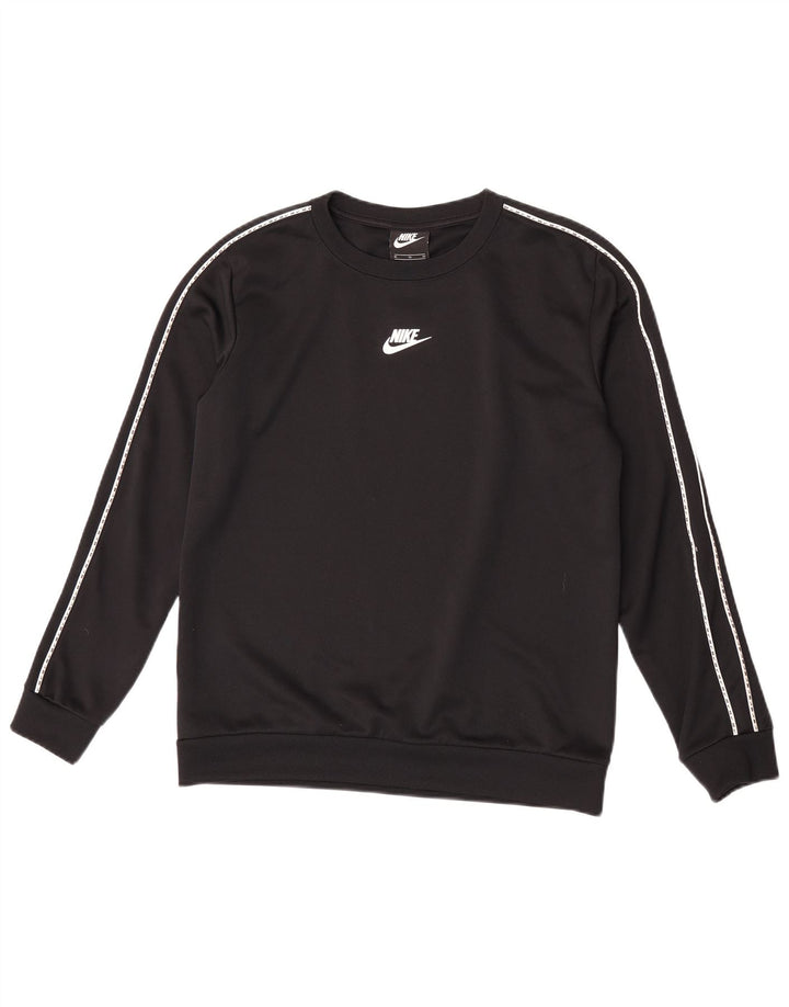 Nike Sudadera para niño Jumper 13-14 años XL Negro Poliéster