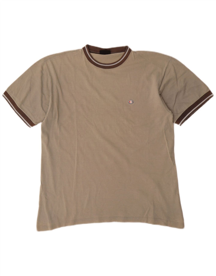 CHAMPION Camiseta para hombre Top Grande Gris