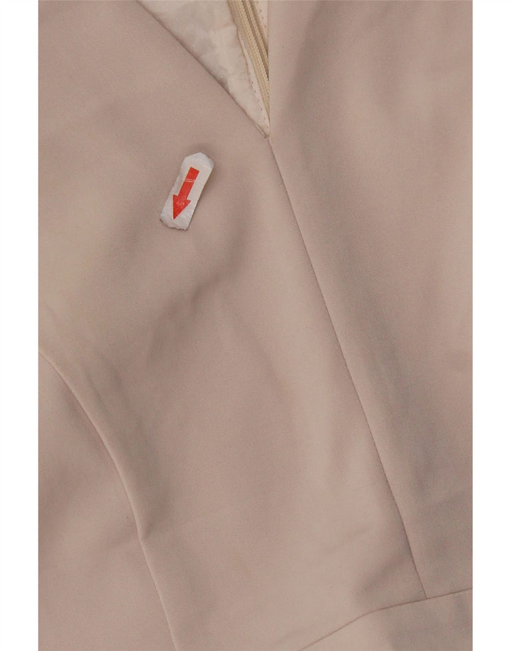 Vestido tubo sin mangas para mujer Phase Eight UK 44 Acetato marrón medio