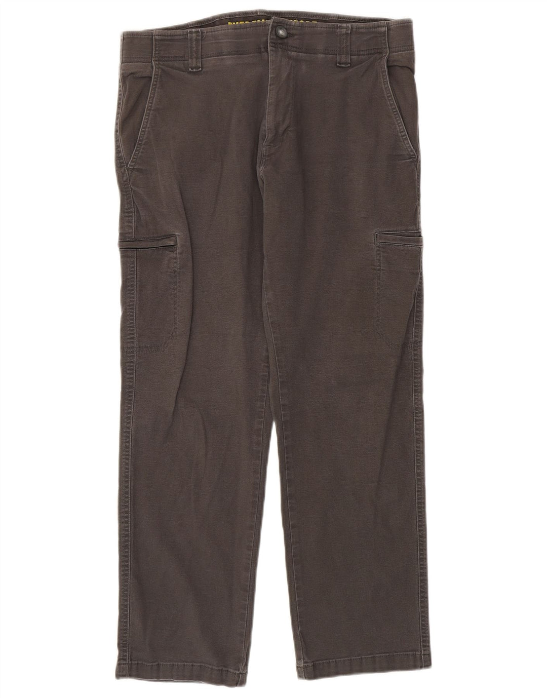 LEE Pantalones cargo rectos para hombre W33 L30 Algodón gris