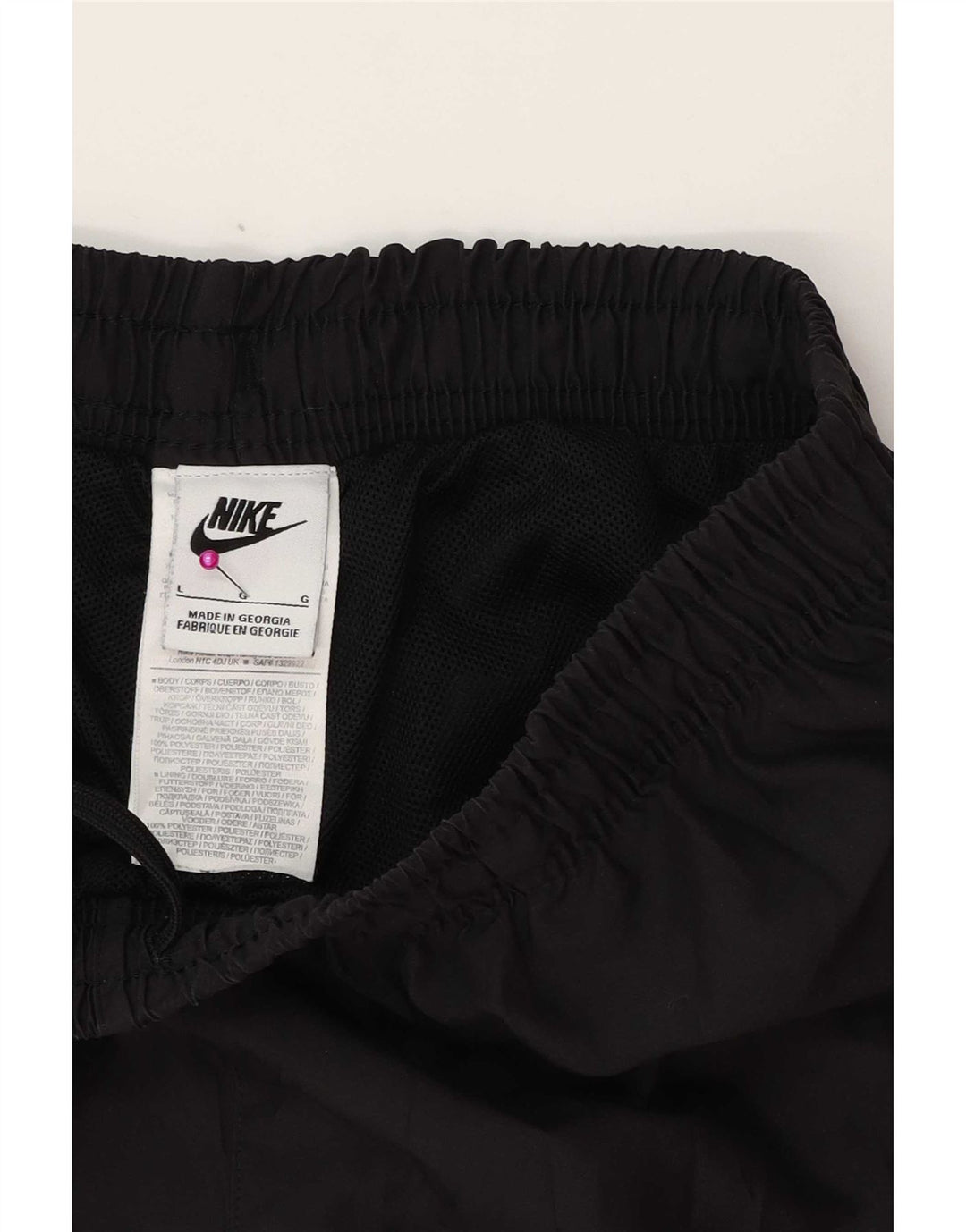 Nike Hombre Graphic Chándal Pantalones Joggers Grande Negro Poliéster
