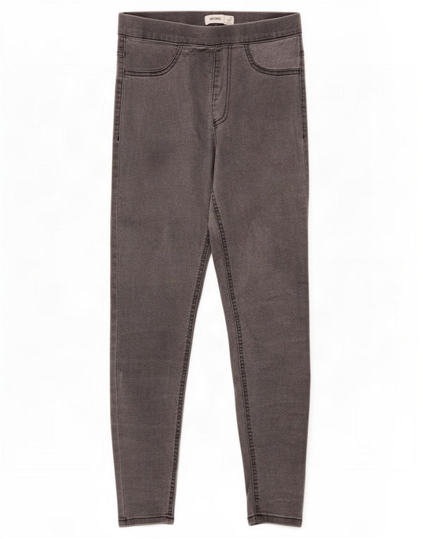 Marks & Spencer Vaqueros Jegging para Mujer UK 6 XS W24 L26 Algodón Gris