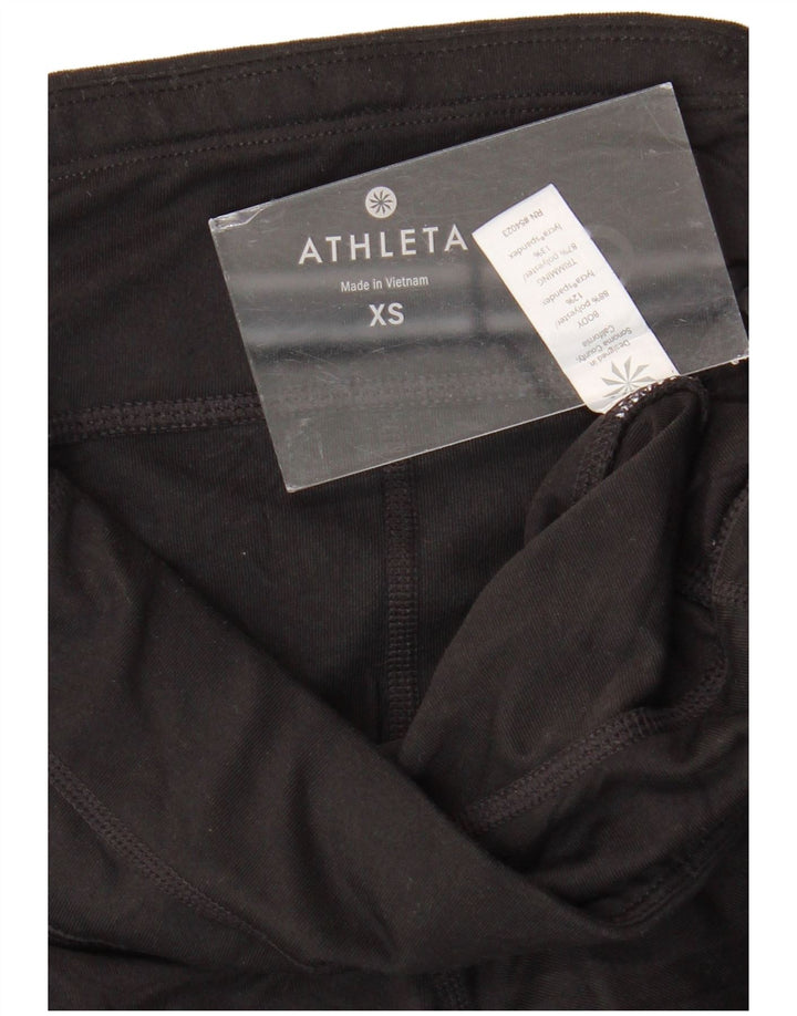 Leggings para mujer ATHLETA UK 6 XS Poliéster con lunares negros