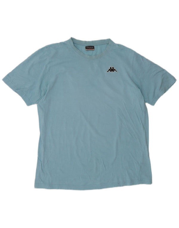 Camiseta Kappa Hombre Top Large Azul Algodón