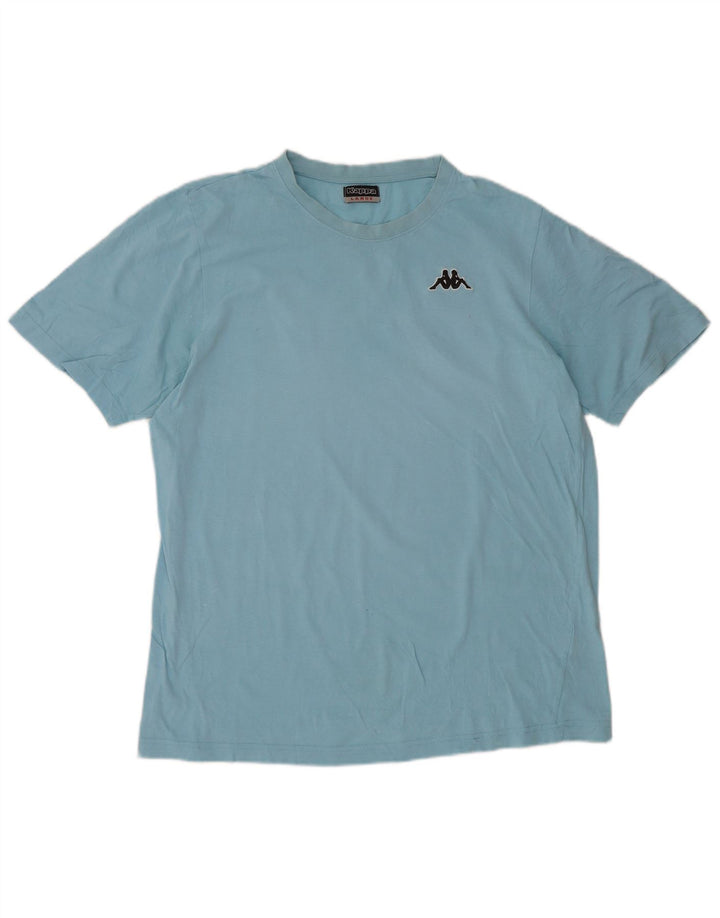 Camiseta Kappa Hombre Top Large Azul Algodón