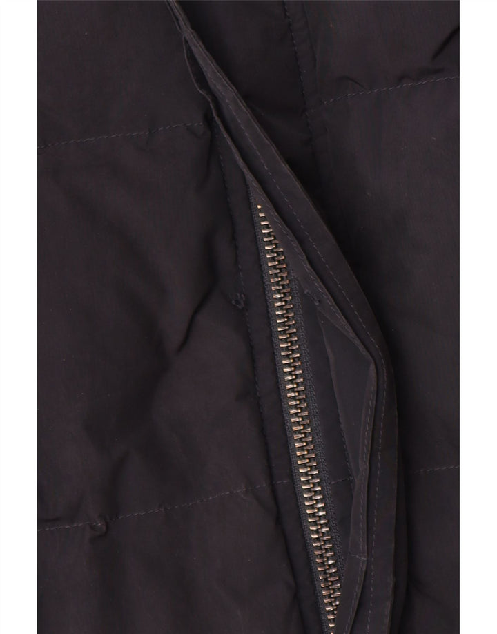 Woolrich Abrigo acolchado para hombre UK 38 Medium Azul marino