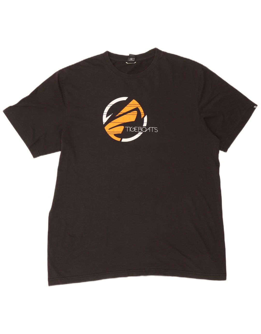 Rip Curl Hombre Camiseta Gráfica Top XL Algodón Negro