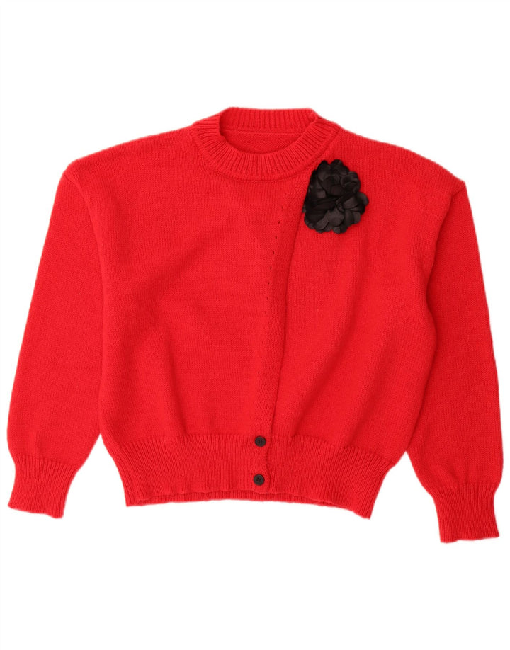 Shein Jersey tipo jersey para mujer UK 44 Poliéster rojo medio