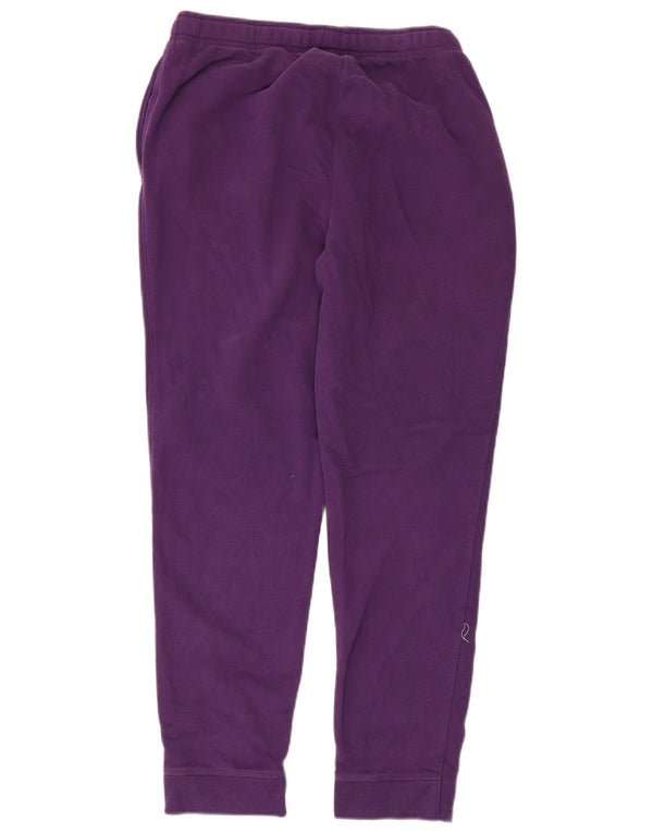 Champion Pantalones de Chándal para Mujer Joggers UK 44 Mediano Púrpura Algodón