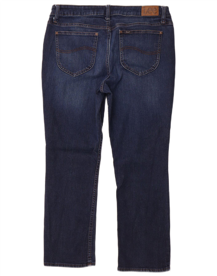 Vaqueros rectos de tiro medio para mujer LEE W32 L25 Azul marino