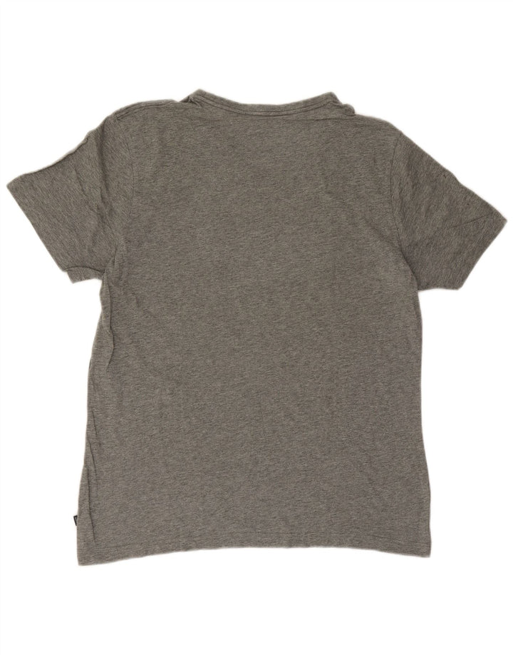 Puma - Camiseta gráfica para hombre, talla grande, color gris