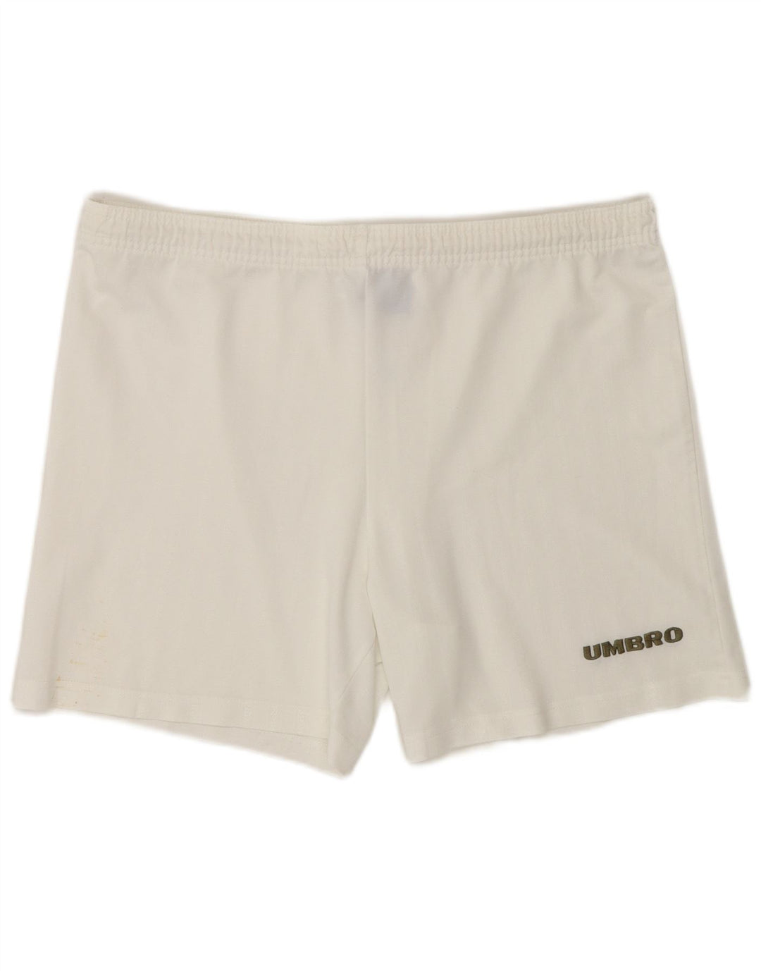 Pantalones cortos deportivos Umbro para hombre poliéster blanco grande