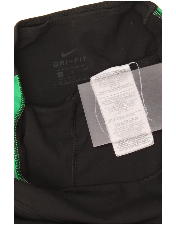 Nike Dri Fit Graphic Leggings para mujer, tamaño pequeño, poliéster a rayas negras