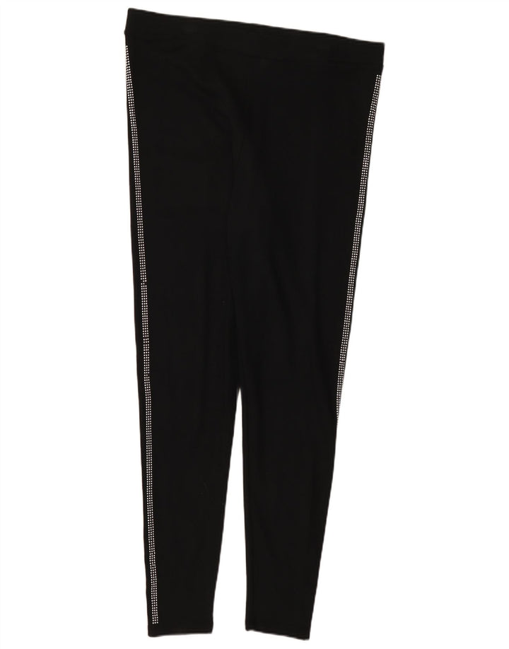 Marks & Spencer Leggings para mujer UK 40 XL Viscosa negra