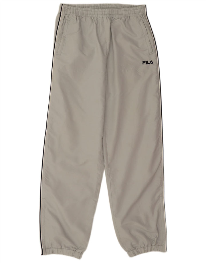 Fila Hombre Pantalones De Chándal Gráfico Joggers Grande Poliéster Verde