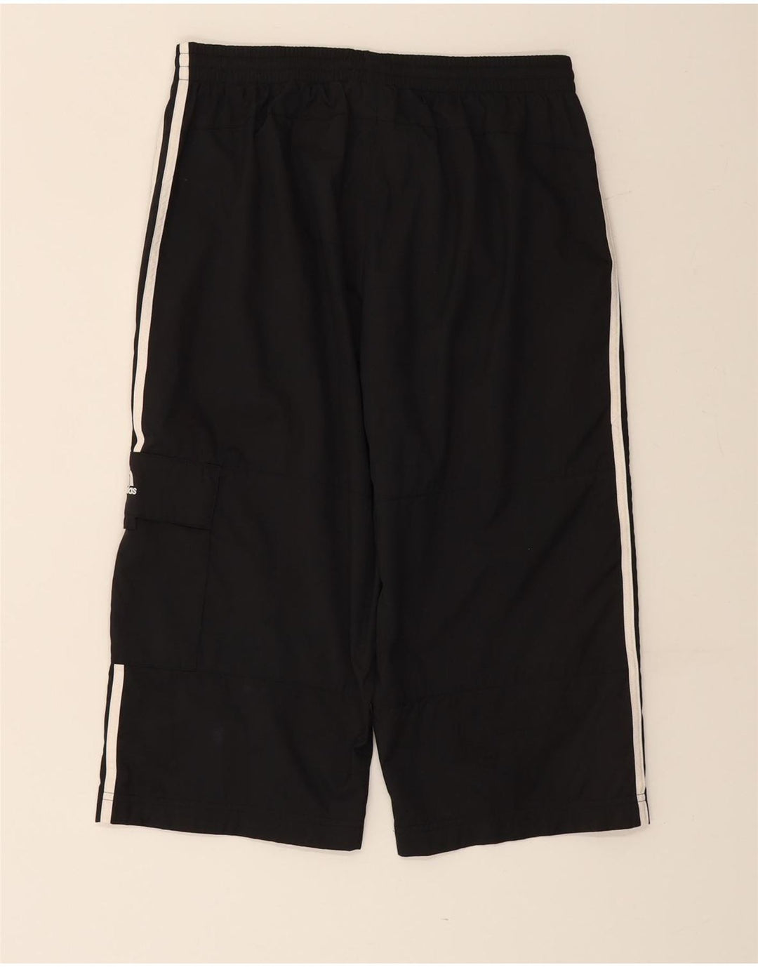 Bermudas deportivas para hombre ADIDAS Poliéster negro mediano