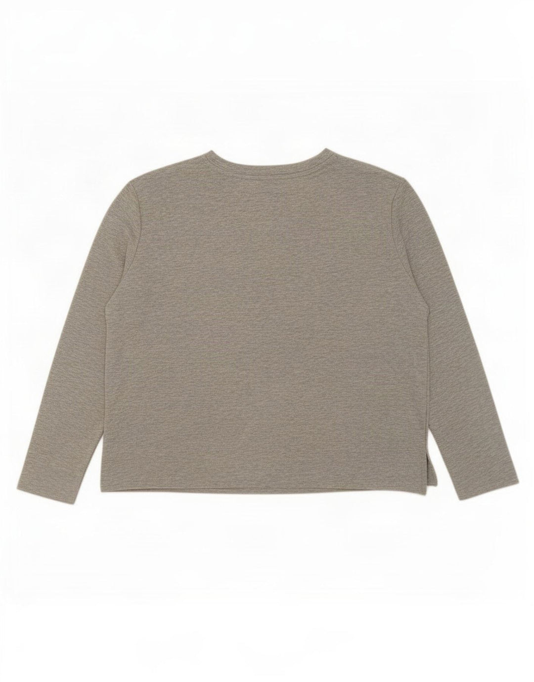 Marks & Spencer Top gráfico para mujer de manga larga UK 46 Grande Gris Colorblock