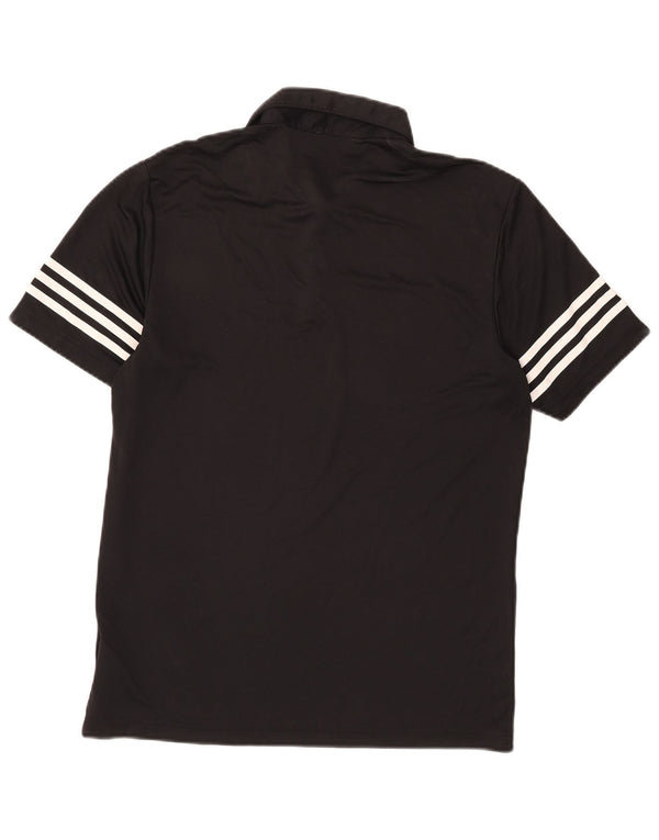 Adidas Polo Hombre Pequeño Poliéster Negro