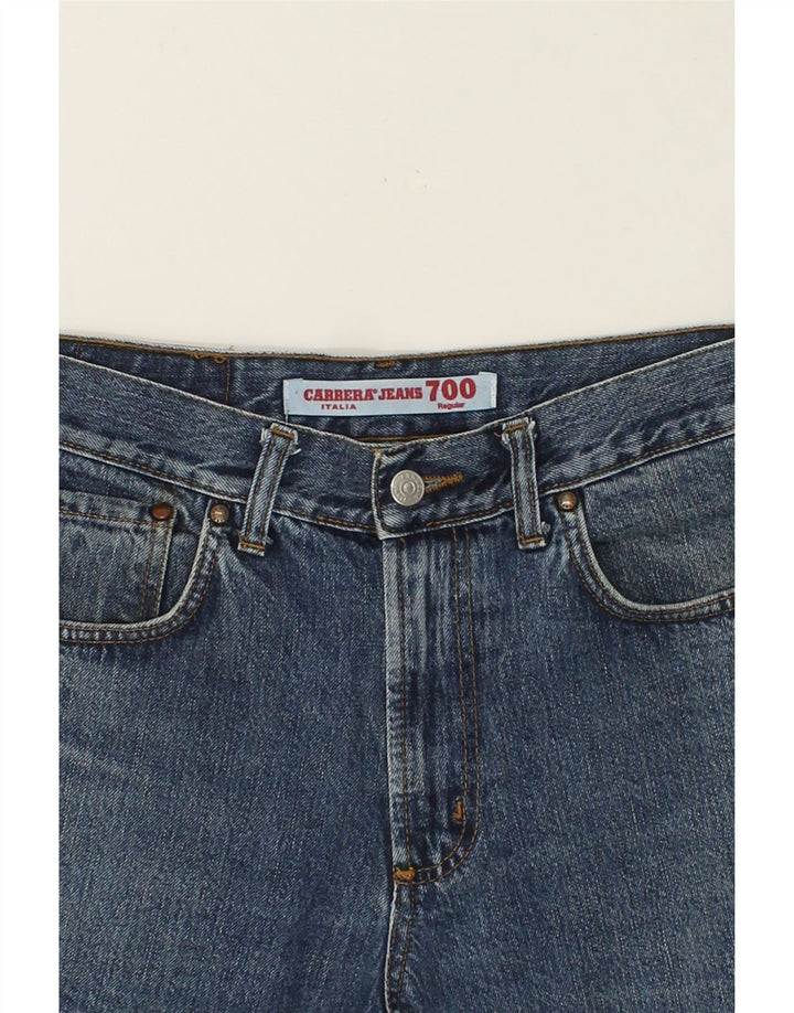 CARRERA Mens 700 Regular Slim Jeans W32 L30 Algodón Azul