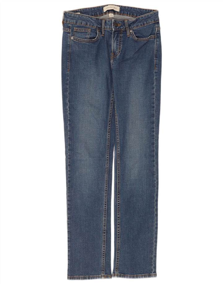 Vaqueros Rectos Calvin Klein Mujer W30 L30 Azul