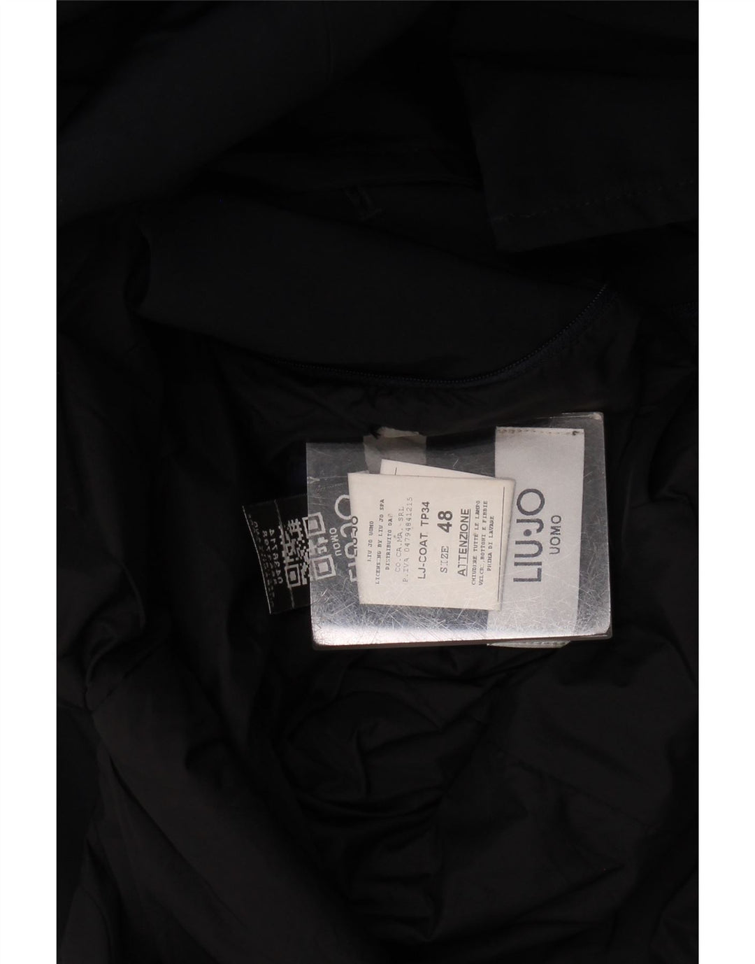 Liu Jo Chaqueta tipo blazer de 3 botones para hombre IT 48 Poliéster azul marino mediano